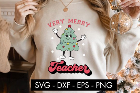A Designer's Look at the Very Merry Teacher Embroidery Design