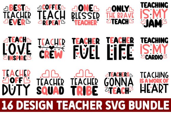 A Designer's Practical Review of a Teacher SVG Bundle