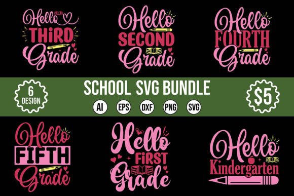 A Designer's Practical Take on the School SVG Bundle Vol-06