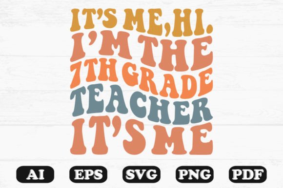 A Designer's Review: 'It's Me Hi I’m the 7th Grade Teacher' Embroidery