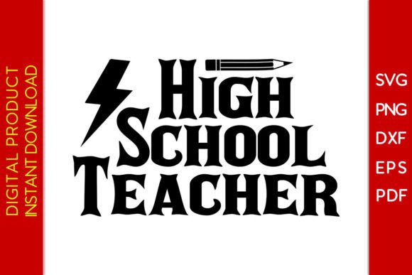 A Designer's Review: The High School Teacher SVG Cut File