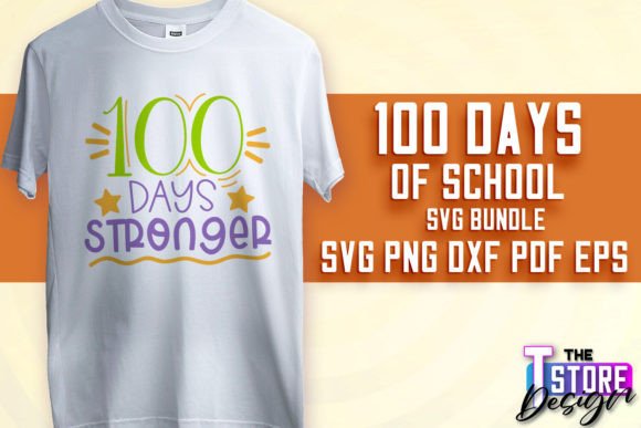A Designer's Take on the 100 Days of School SVG