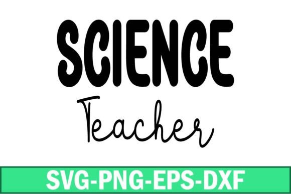 A Designer's Take on the Science Teacher Embroidery Design