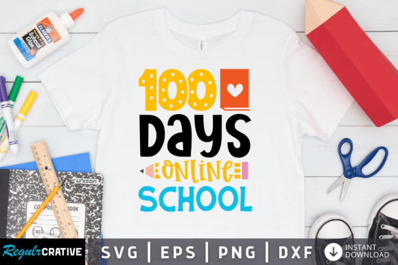 A Designer’s Take on the 100 Days Online School SVG Design