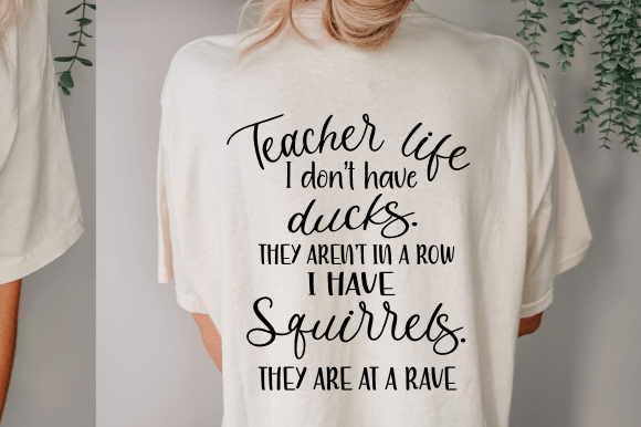 A Practical Look at the Teacher Life SVG Design