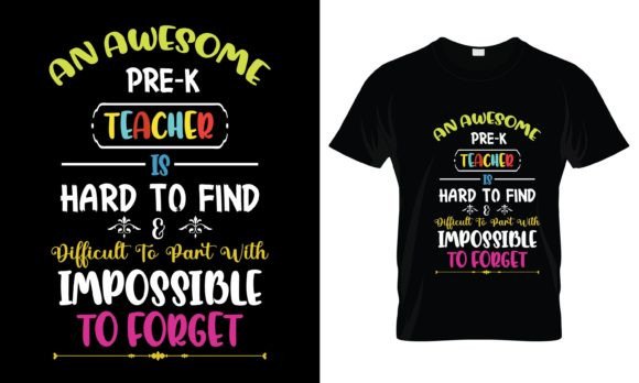 Evaluating a Pre-K Teacher T-Shirt Design for Embroidery