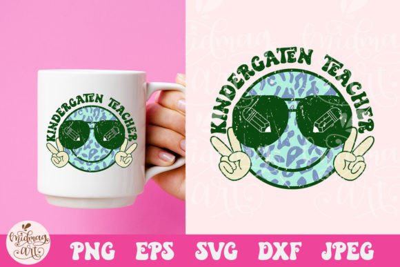 Groovy Kindergarten Teacher Embroidery Design Review
