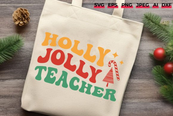 Holly Jolly Teacher Embroidery Design Review
