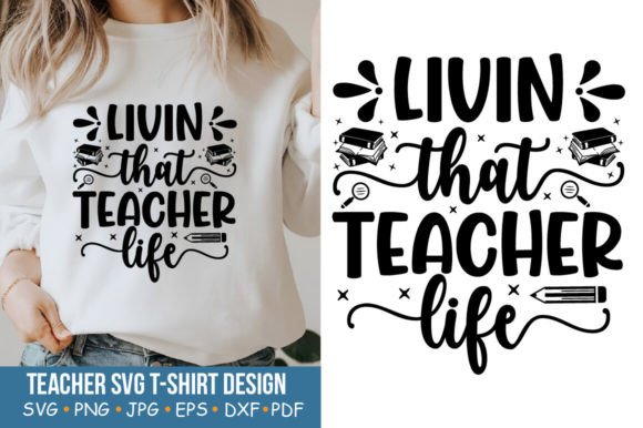 Teacher SVG, Livin That Teacher Life: A Designer's Real-World Review