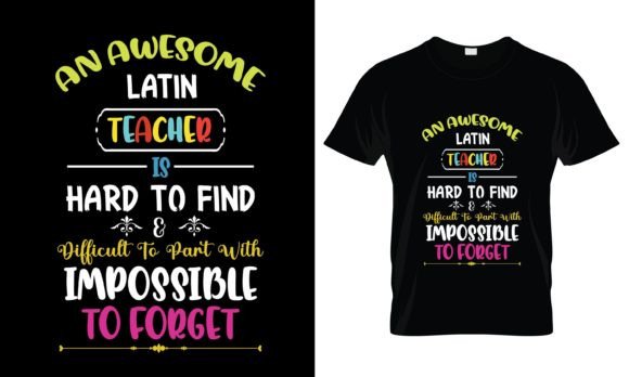 What An Awesome Latin Teacher Design Offers to Embroidery Creators